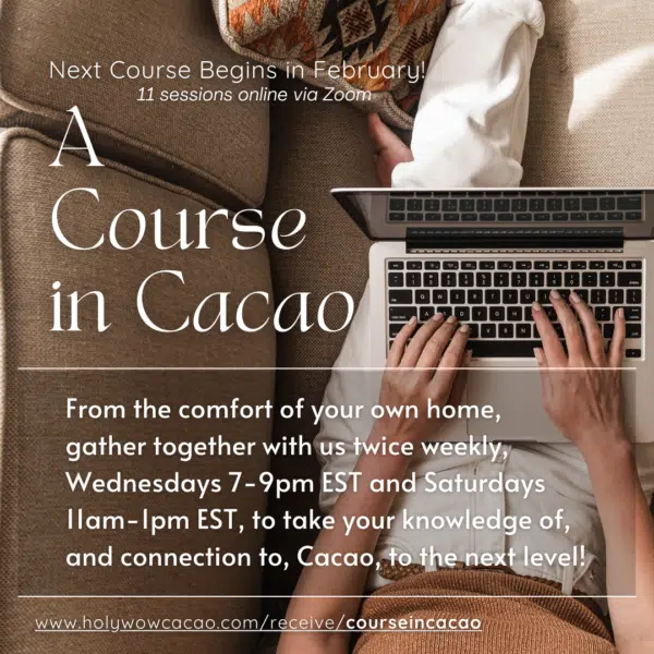A Course in Cacao: The Art of Ceremony - Live Online June 22 - July 27, 2025 - Image 2