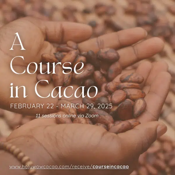 A Course in Cacao: The Art of Ceremony - Live Online June 22 - July 27, 2025 - Image 13